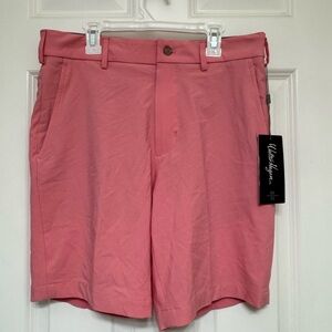 Walter Hagen Coral Men's Flat Front Shorts